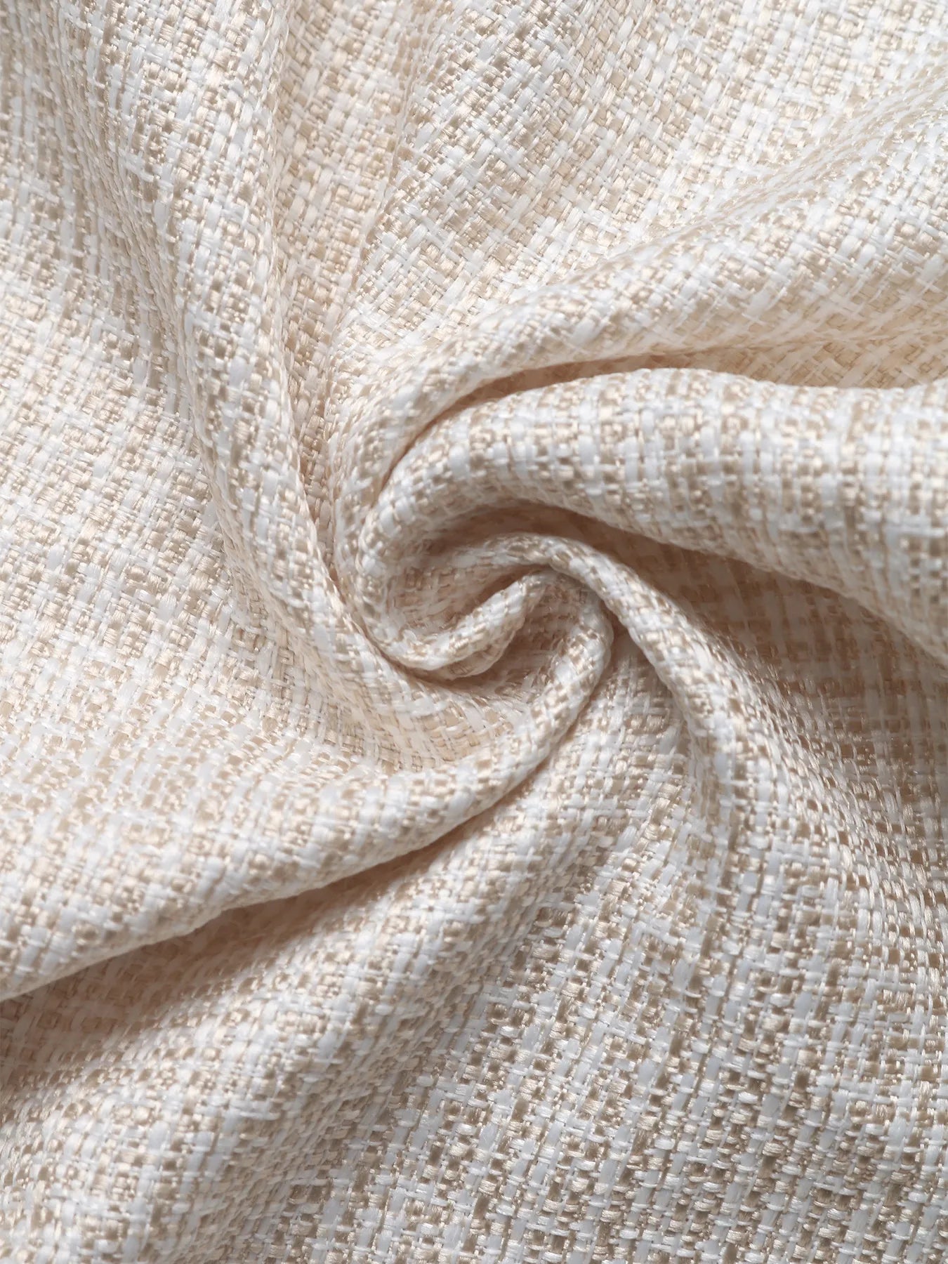 Angled front view of Button Front Jacket with Pocket Details on model, showing pockets and button closure.